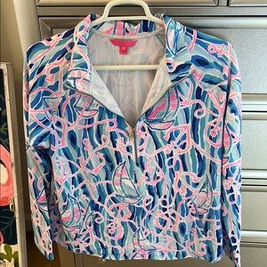 Lilly Pulitzer popover size xxl nautical anchors